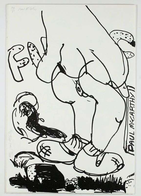 Paul McCarthy, ‘Heidi - Portfolio from Paul McCarthy’, Print, Silkscreen on paper, Galerie Krinzinger