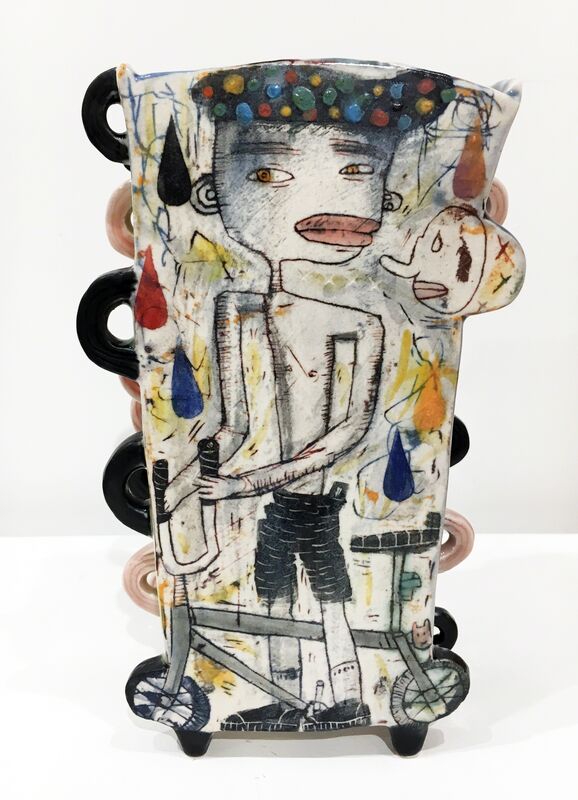 Kevin Snipes, ‘Rubber Soul’, 2018, Sculpture, Porcelain, Glaze, Underglaze, Oxide Wash, Duane Reed Gallery