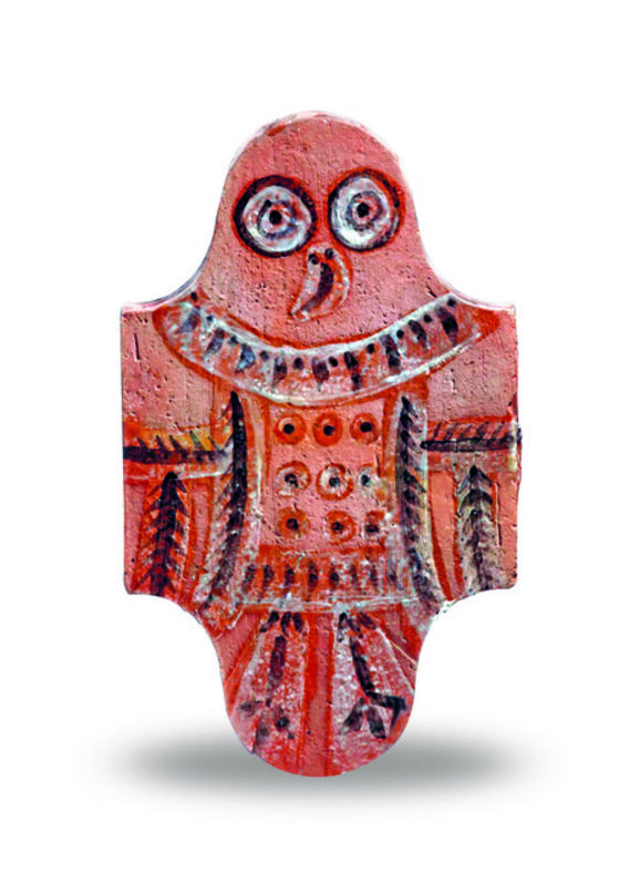 Pablo Picasso, ‘Hibou’, 1957, Sculpture, Handpainted, partially glazed tile on ceramic