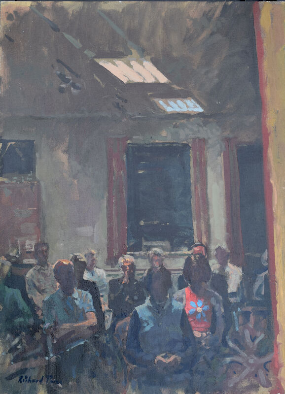Richard Price, ‘Spectators’, Undated, Painting, Oil on Board, Floren Gallery
