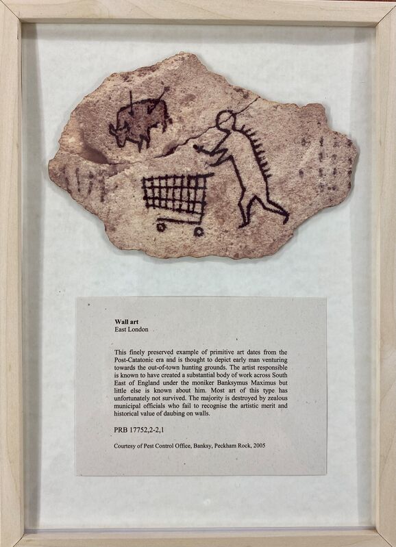 Banksy, ‘Peckham Rock wooden’, Ephemera or Merchandise, Postcard, Chiswick Auctions