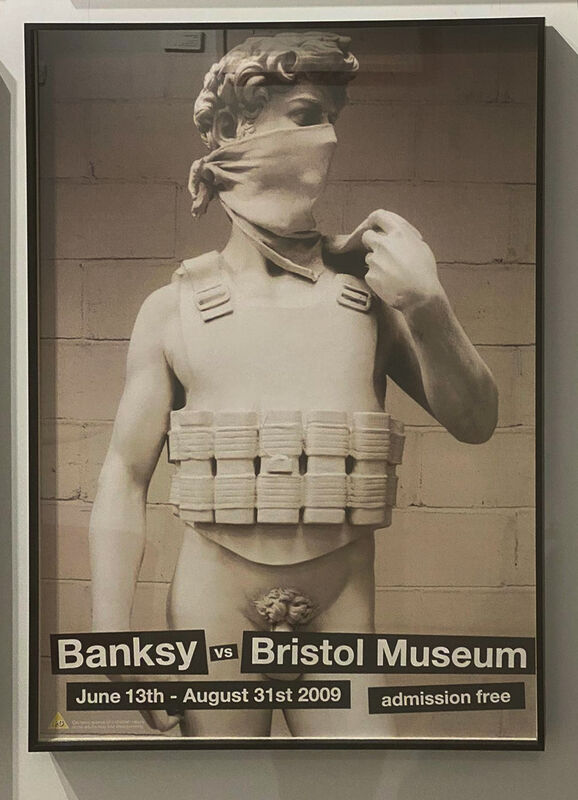 Banksy, ‘Bristol museum Poster - David’, 2009, Ephemera or Merchandise, Poster, Artaflo Collective Ltd