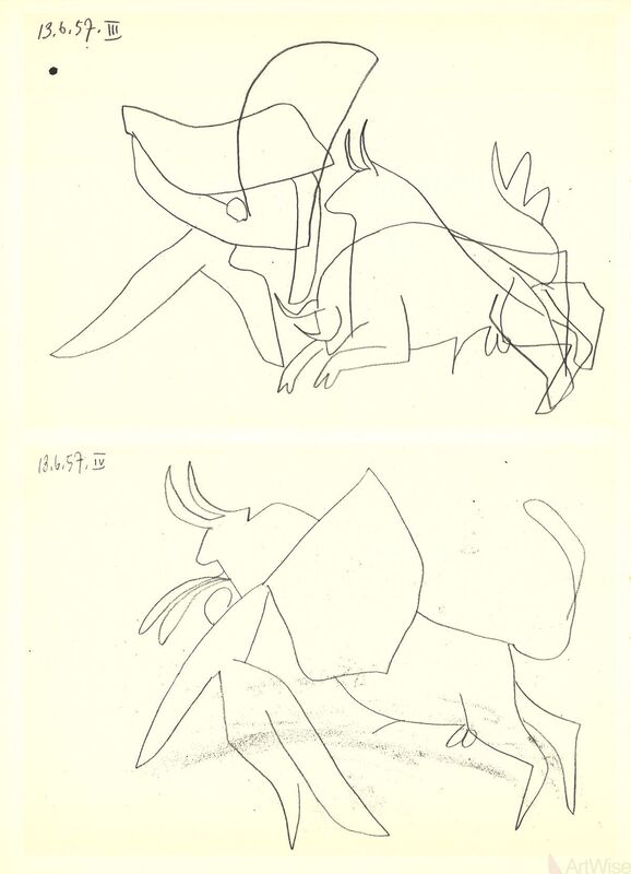 Pablo Picasso, ‘El Toro (1)’, (Date unknown), Ephemera or Merchandise, Stone Lithograph, ArtWise