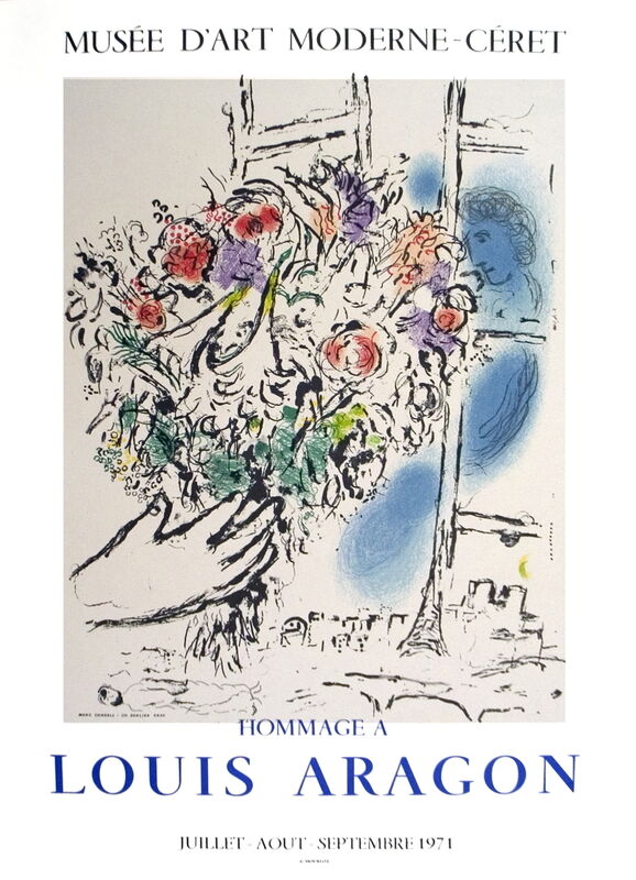 Marc Chagall, ‘Floral Offering’, 1971, Ephemera or Merchandise, Stone Lithograph, ArtWise