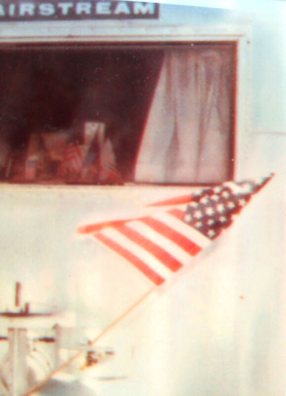 Stefanie Schneider, ‘Stefanie Schneider's Minis 'Airstream' (29 Palms, CA)’, 1999, Photography, Lambda digital Color Photographs based on a Polaroid, sandwiched in between Plexiglass, Instantdreams