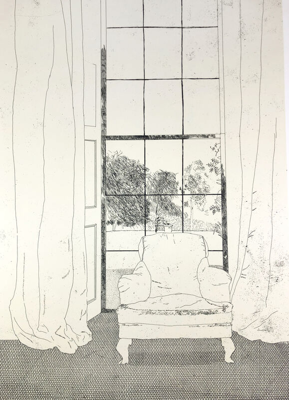 David Hockney, ‘Arun Art Centre (Home 1969)’, 1980, Posters, Offset lithograph on thick paper, Petersburg Press 