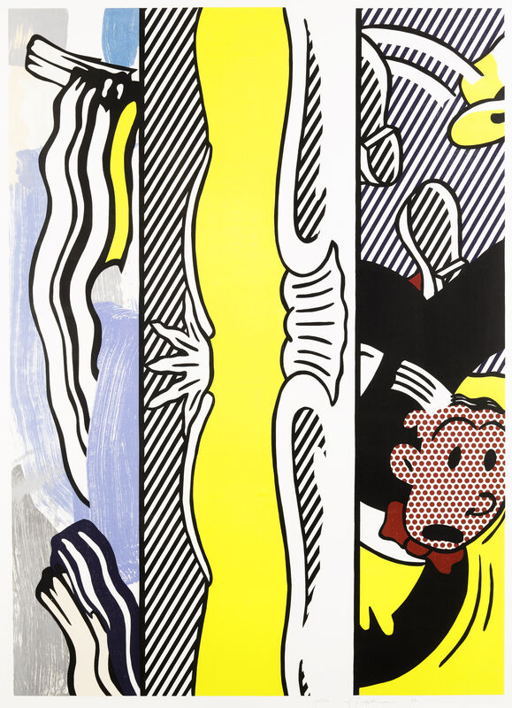 Roy Lichtenstein, ‘Two Paintings: Dagwood’, 1984, Print, Woodcut, lithograph, on Arches 88 paper, Fine Art Mia