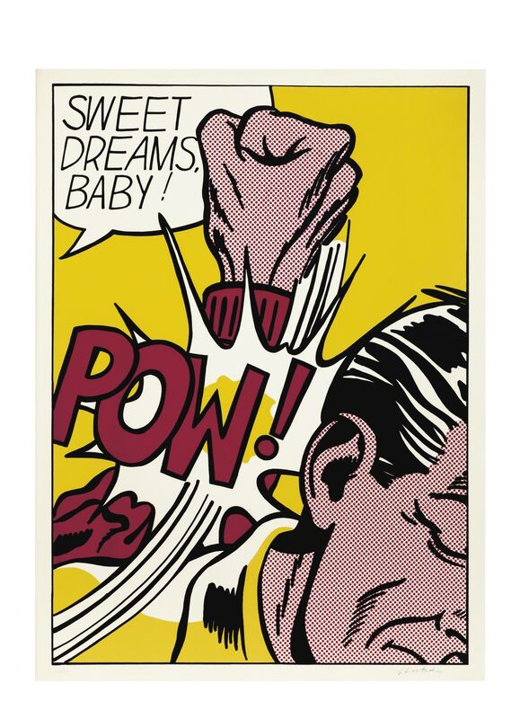 Roy Lichtenstein, ‘Sweet Dreams Baby!, from 11 Pop Artists Volume III’, 1965, Print, Screenprint in colors, on smooth wove paper, Christie's