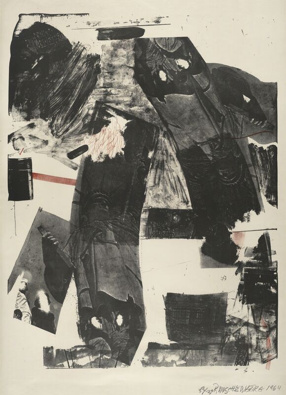 Robert Rauschenberg, ‘Front Roll’, 1964, Print, Lithograph, San Francisco Museum of Modern Art (SFMOMA) 