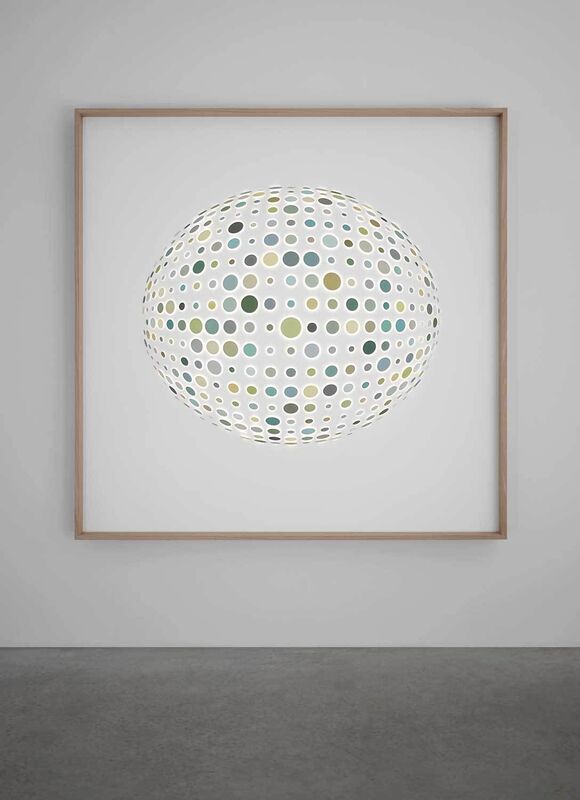 Todd & Fitch, ‘Sphere RS HSB120’, 2020, Mixed Media, Lacquered mdf - Acrylic paint - PMMA - Polyester 5730 led tape, with frame, glass, Absolute Art Gallery