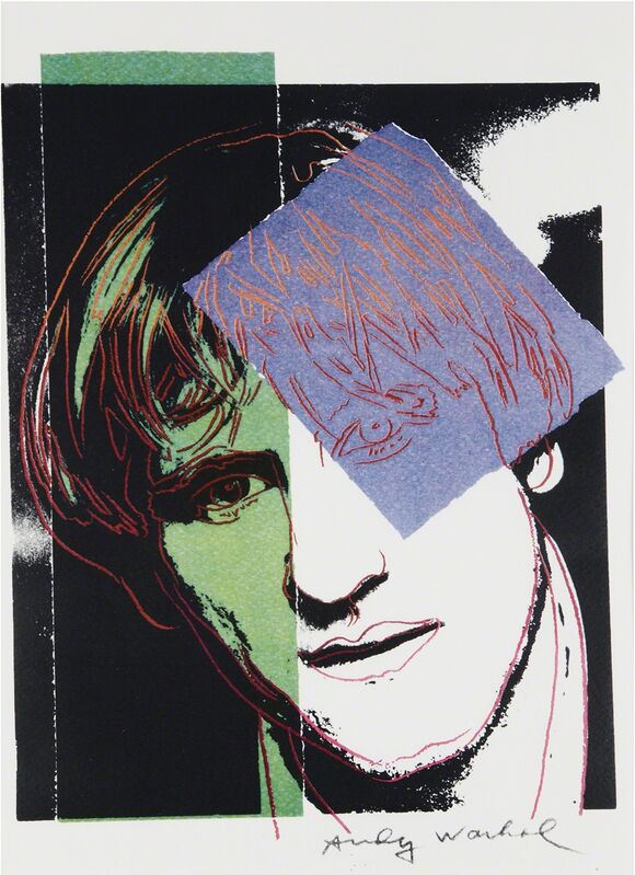 Andy Warhol, ‘Gérard Depardieu’, 1986, Print, Colored serigraph on Arches paper, Bertolami Fine Arts