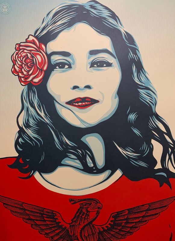 Shepard Fairey, ‘Defend Dignity 2017 "We The People" Signed Edition ’, 2017, Print, Lithograph with Thick Rich Vibrant Inks, New Union Gallery