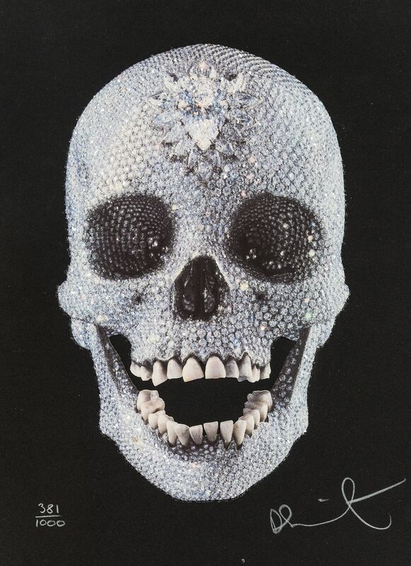 Damien Hirst, ‘For the Love of God’, 2009, Print, Screenprint in colours with diamond dust, Forum Auctions