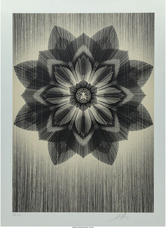 Shepard Fairey, ‘Obey Kai & Sunny Gold’, 2013, Print, Screenprint on rag paper, Heritage Auctions