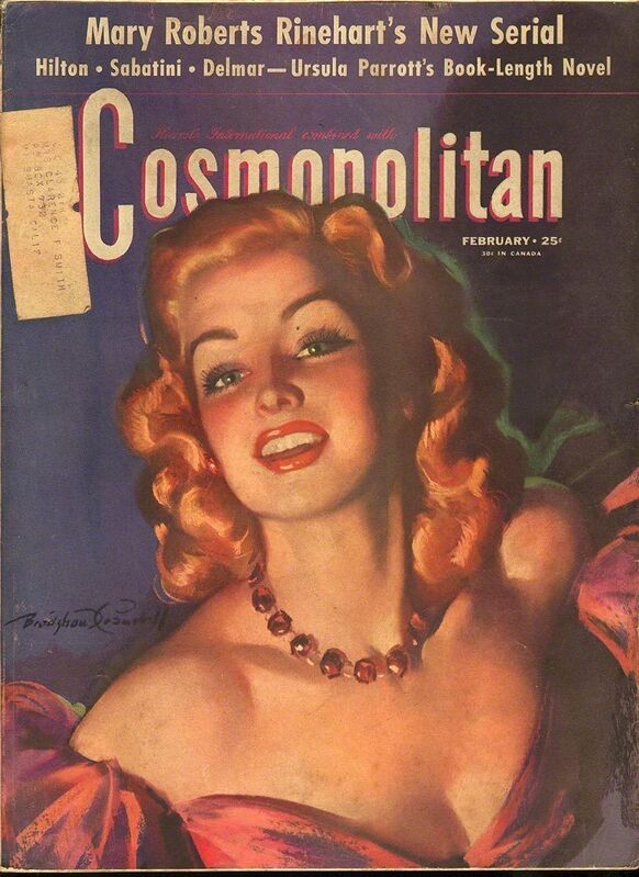 Bradshaw Crandell, ‘Cosmopolitan Magazine Cover’, 1942, Drawing, Collage or other Work on Paper, Pastel, The Illustrated Gallery