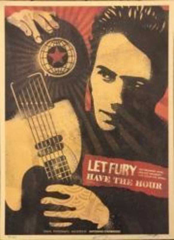 Shepard Fairey, ‘Let Fury’, 2013, Print, Screenprint in colours on paper, DIGARD AUCTION