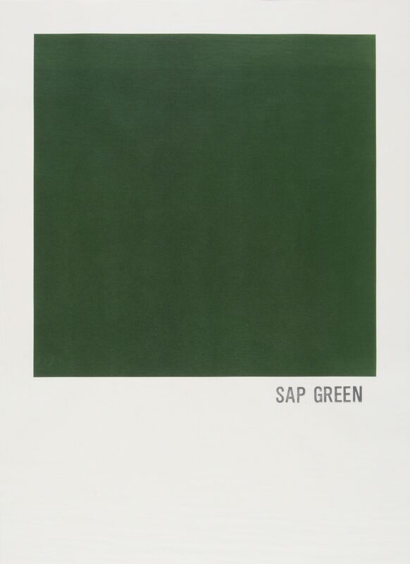 Todd Norsten, ‘Sap Green’, 2016, Drawing, Collage or other Work on Paper, Monoprint, Highpoint Editions
