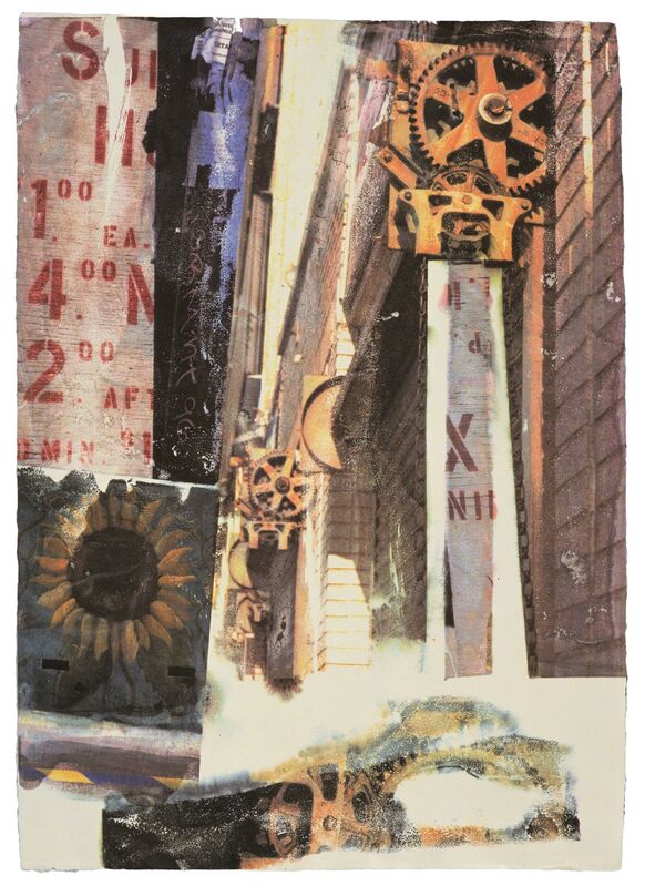 Robert Rauschenberg, ‘L.A. Uncovered #9’, 1998, Print, 11 color screenprint, Gemini G.E.L.