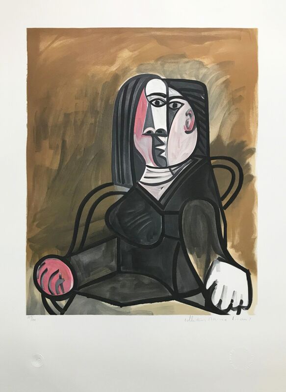 Pablo Picasso, ‘FEMME ASSISE DANS UN FATEUIL’, 1979-1982, Reproduction, LITHOGRAPH ON ARCHES PAPER, Gallery Art