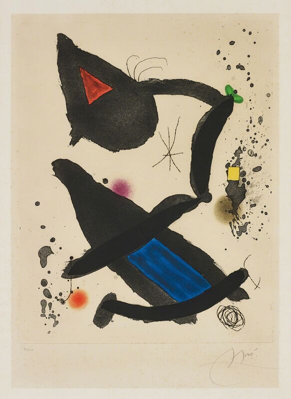 Joan Miró, ‘Le Roi David (The King David)’, 1972, Print, Etching and aquatint in colours, on wove paper, with full margins., Phillips