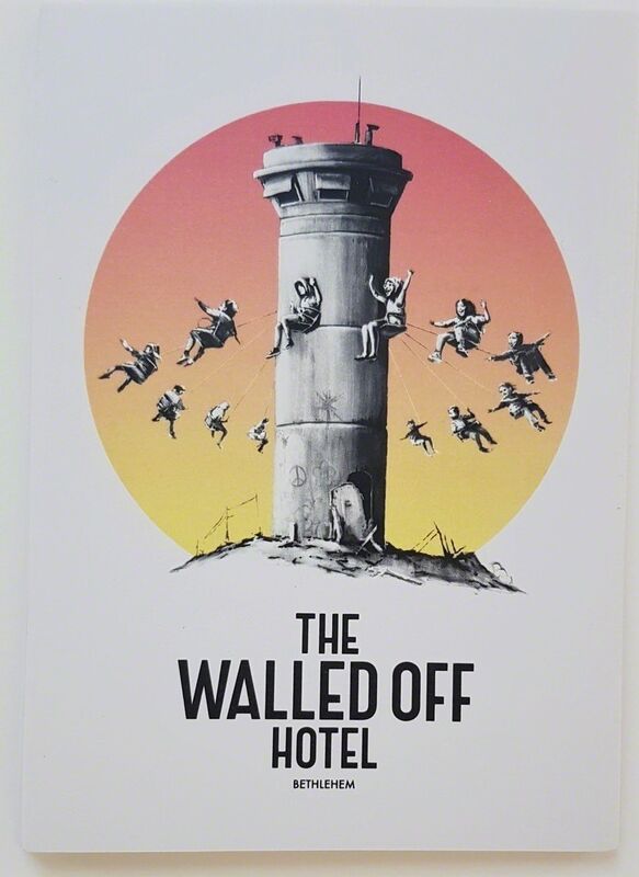 Banksy, ‘Walled Off Hotel Postcards Set’, 2017, Print, Offset Lithograph, Cerbera Gallery