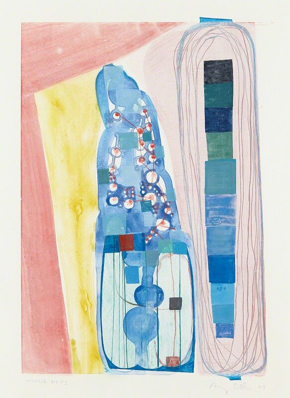 Amy Sillman, ‘Untitled Big #1’, 1999, Print, Monotype in colors, on wove paper, with full margins, Phillips