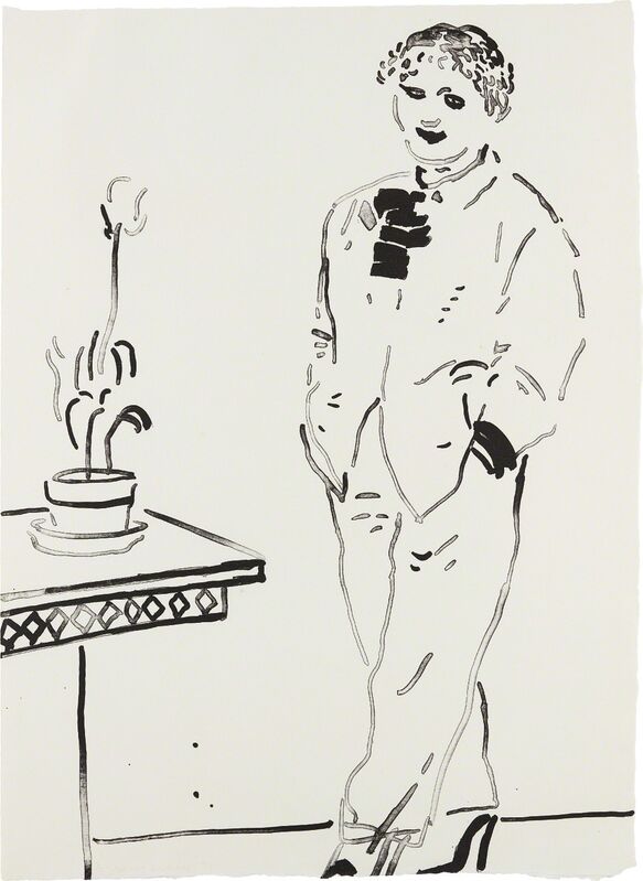 David Hockney, ‘Celia Amused’, 1979, Print, Lithograph, on Japanese Toyoshi paper, the full sheet, Phillips