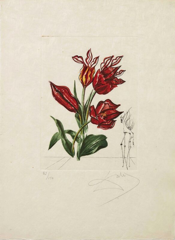 Salvador Dalí, ‘Little florinae’, executed in 1972, Print, Color etching, Pandolfini