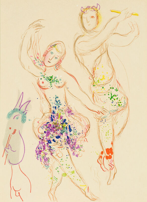Marc Chagall, ‘Le Ballet’, 1969, Print, Original lithograph printed in colors on wove paper., Galerie d'Orsay