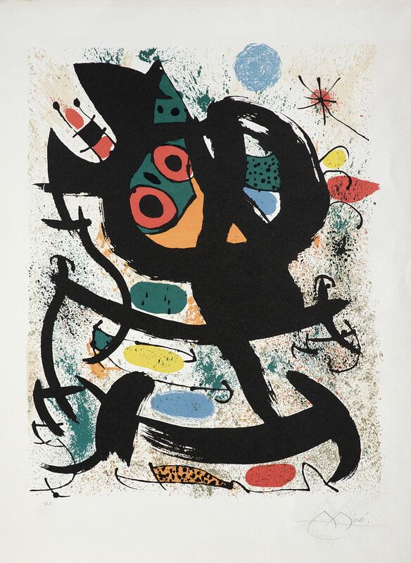 Joan Miró, ‘Exhibition at the Pasadena Art Museum’, 1969, Print, Lithography, Il Ponte