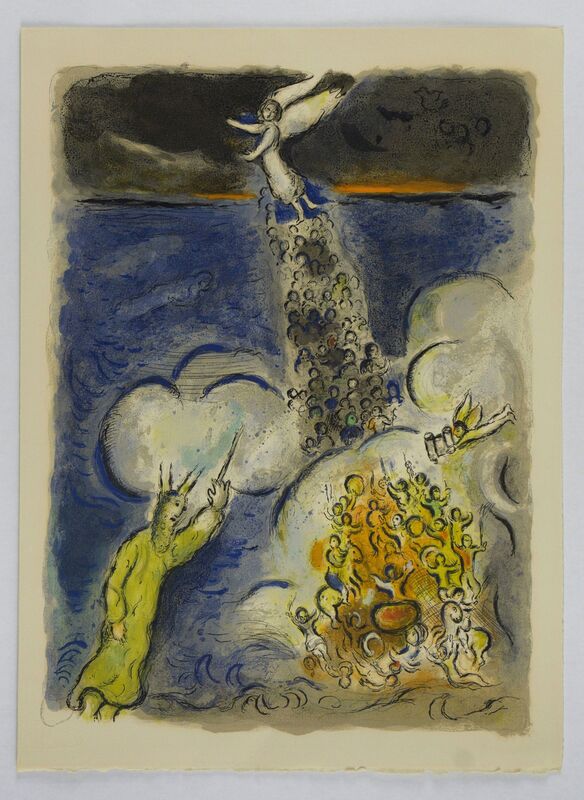 Marc Chagall, ‘The Story of Exodus’, 1966, Print, Lithographs in colors, Capsule Gallery Auction