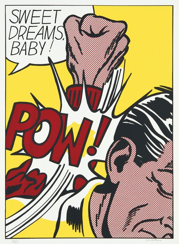 Roy Lichtenstein, ‘Sweet Dreams Baby!, from 11 Pop Artists Volume III’, 1965, Print, Screenprint in colors, on wove paper, with full margins., Phillips