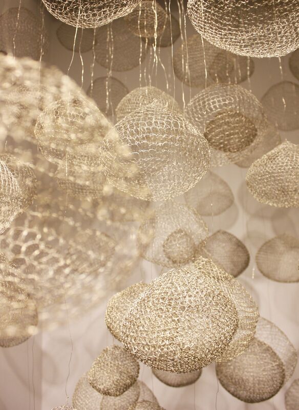 Xawery Wolski, ‘Globos (Globes)’, n.d., Installation, Woven wire, Lisa Sette Gallery