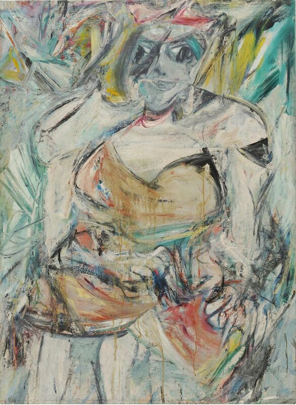 Willem de Kooning, ‘Woman II’, 1952, Painting, Oil, enamel and charcoal on canvas, Royal Academy of Arts