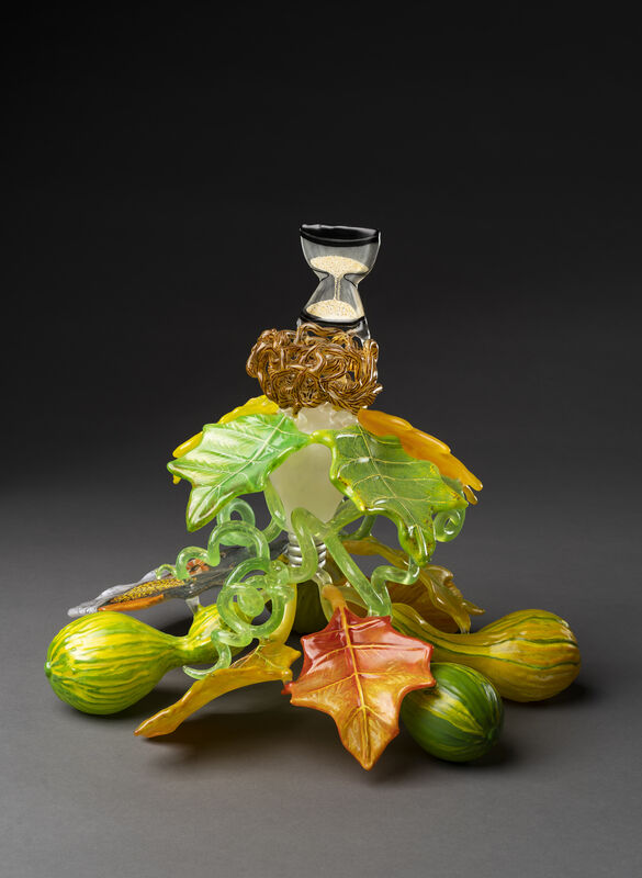 Ginny Ruffner, ‘The Origin Myth of the Gourds’ ’, 2018, Sculpture, Lampworked glass and mixed media, HABATAT