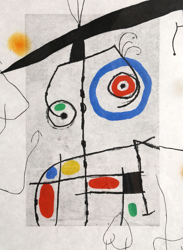 Joan Miró, ‘L’homme au balancier’, 1969, Print, Aquatint, Etching and Carborundum, RoGallery