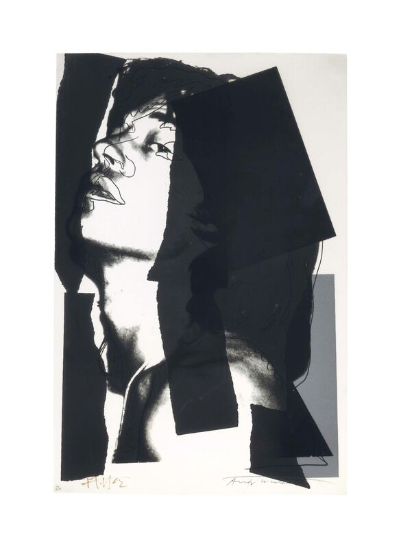 Andy Warhol, ‘Mick Jagger: one plate’, 1975, Print, Screenprint on Arches Aquarelle paper, Christie's