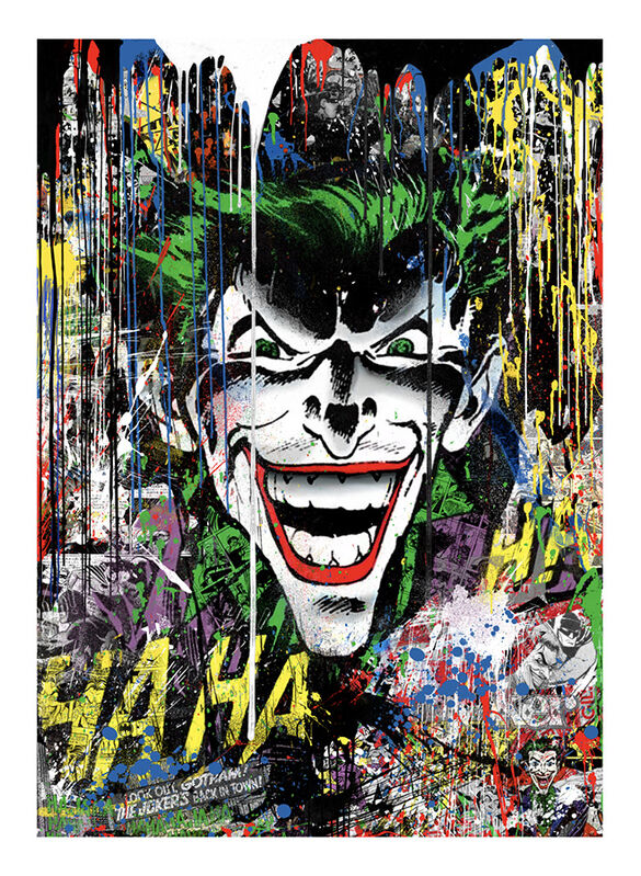 Mr. Brainwash, ‘Joker’, ca. 2020, Print, Art Paper signed and fingerprinted, AYNAC Gallery