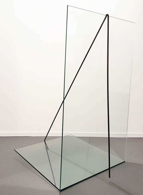 Túlio Pinto, ‘Escaleno’, 2018, Sculpture, Steel and glass, Gallery Nosco