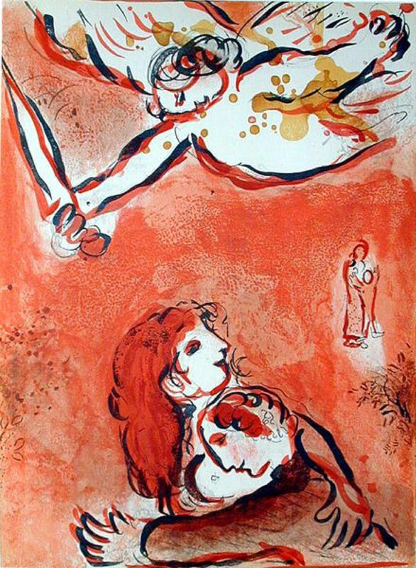 Marc Chagall, ‘The Face of Israel’, 1960, Print, Lithograph, Galerie d'Orsay