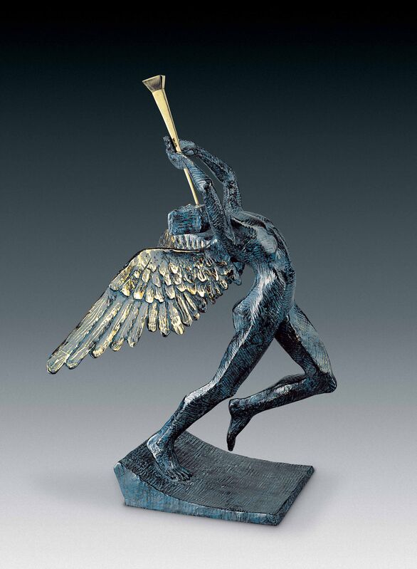 Salvador Dalí, ‘Triumphant Angel’, Conceived in 1976, Sculpture, Bronze lost wax process, Dali Paris
