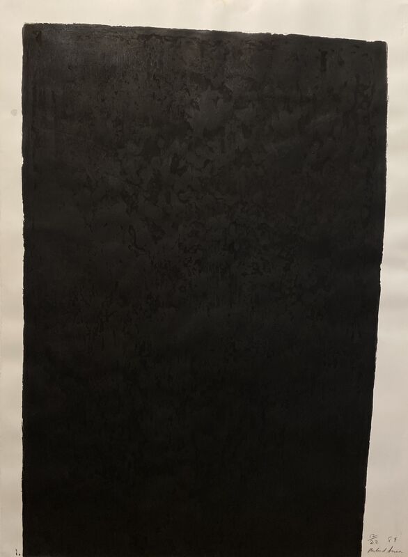 Richard Serra, ‘Rue Ligner’, 1989, Drawing, Collage or other Work on Paper, Lithograph, Fabriano 5 paper, Sebastian Fath Contemporary 
