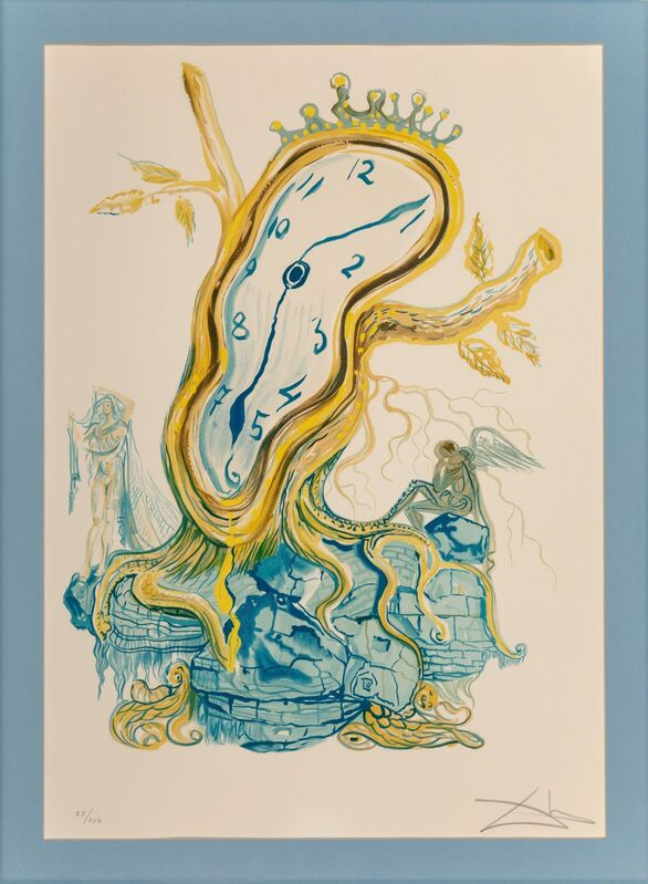 Salvador Dalí, ‘Stillness of Time, from Time’, 1976, Print, Photolithograph in color on Arches paper, Heritage Auctions