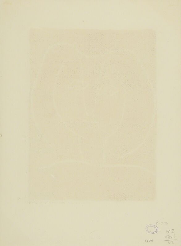 Pablo Picasso, ‘Tête de femme fond noir (B. 376; Mourlot 2)’, 1945, Print, Lithograph, Sotheby's
