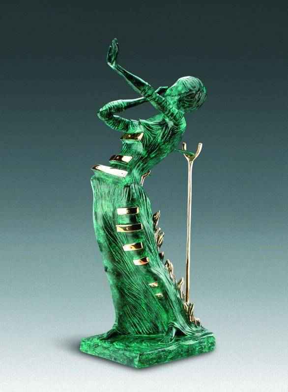Salvador Dalí, ‘Woman Aflame’, Conceived in 1980, Sculpture, Bronze lost wax process, Dali Paris