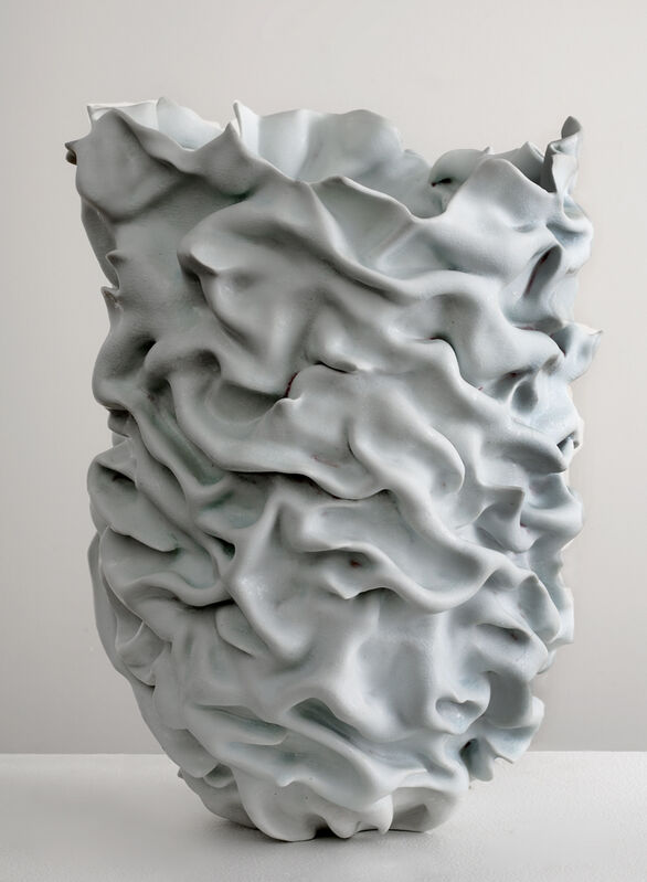 Babs Haenen, ‘Frozen Cascade III’, 2013, Sculpture, Porcelain, Hostler Burrows