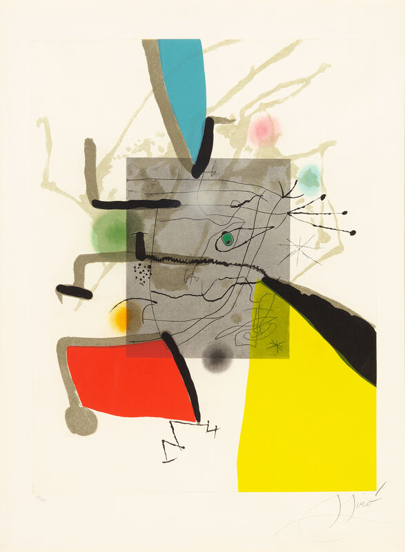 Joan Miró, ‘Book of the Six Senses II’, 1981, Print, Etching and aquatint, Christopher-Clark Fine Art