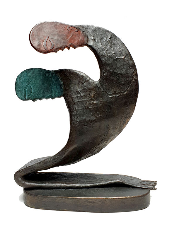 Manuel Mendive, ‘Dentro de mi’, 2019, Sculpture, Bronze, Galería Artizar
