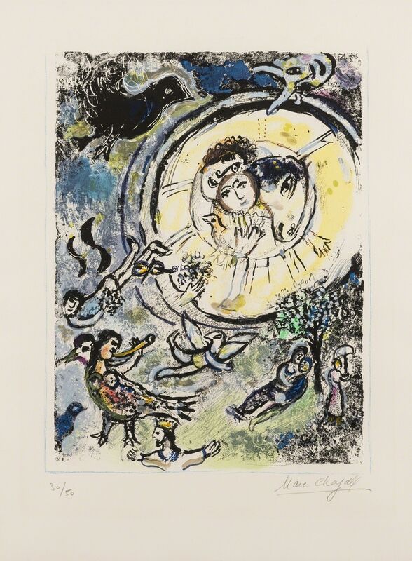 Marc Chagall, ‘Magic Flute III (Mourlot 667)’, 1972, Print, Lithograph printed in colours, Forum Auctions