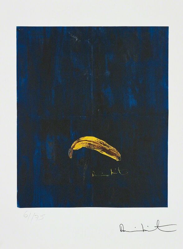 Damien Hirst, ‘Turps Banana’, 2011, Print, Digital print in colours with screenprinted glaze, on wove paper, with full margins., Phillips